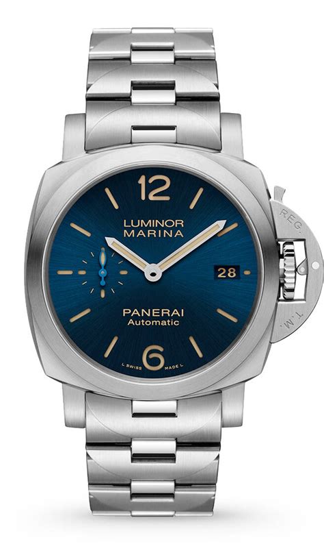 panerai luminor marina stainless steel|panerai luminor marina 42mm.